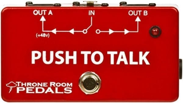 Throne Room Pedals Push To Talk