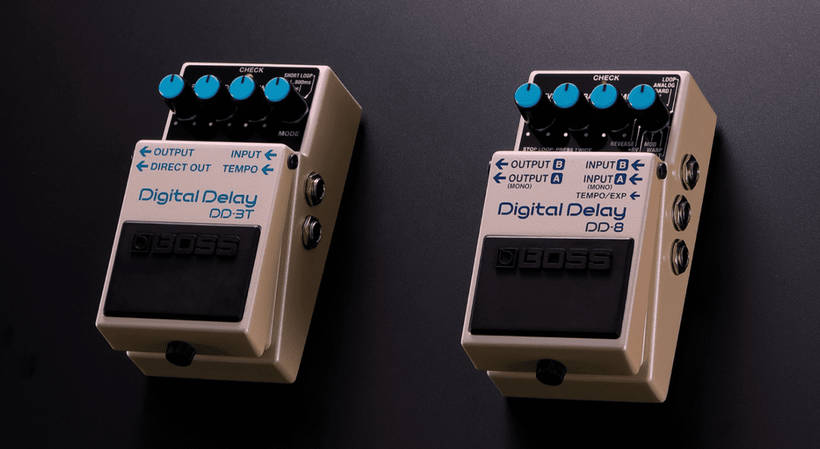Boss Revamps Its Digital Delay Line with the DD-3T and DD-8