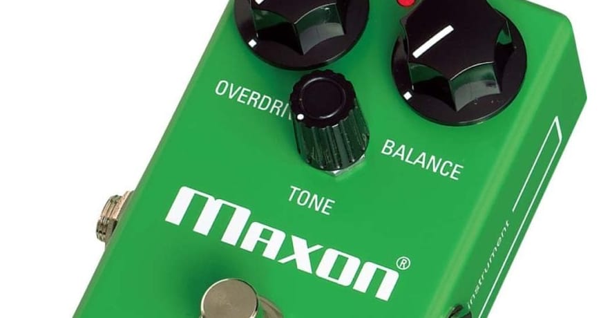 Maxon OD808 Overdrive Guitar Effects Pedal
