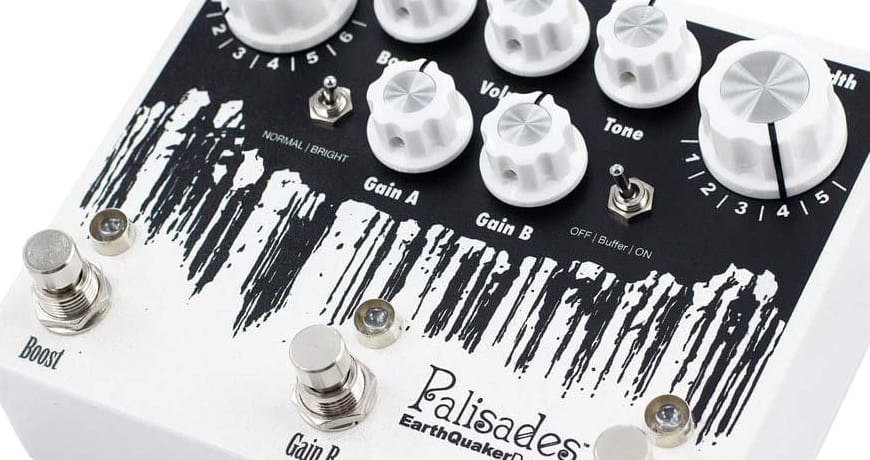 EarthQuaker Devices Palisades  Overdrive Guitar Effects Pedal