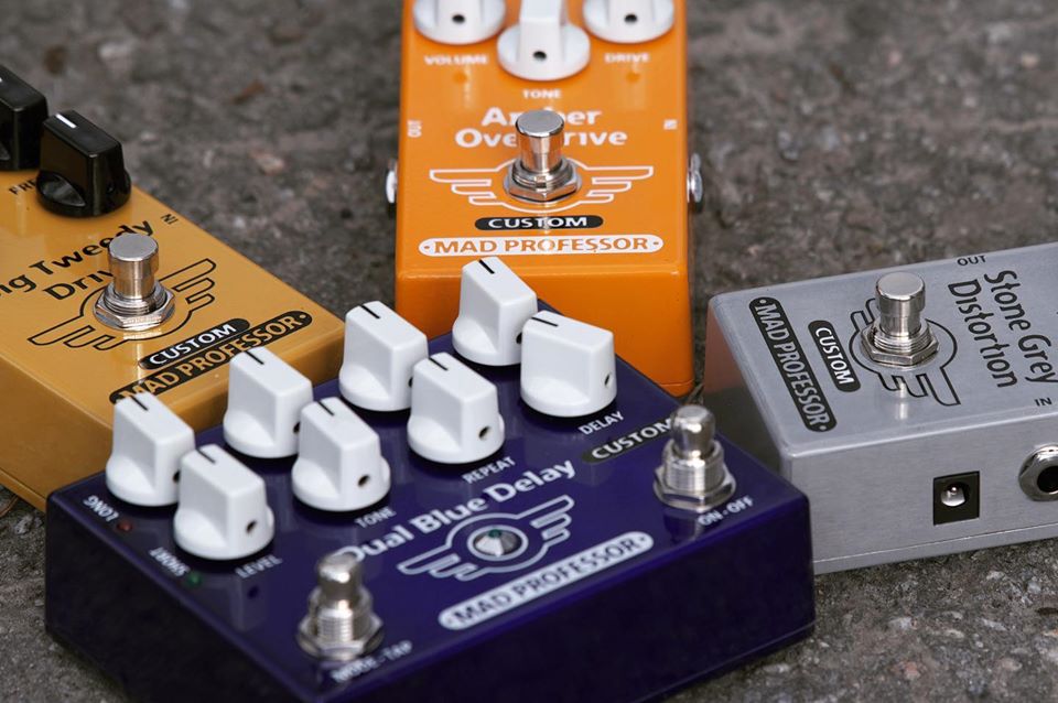 Mad Professor Announces Four More Custom Modded Pedals
