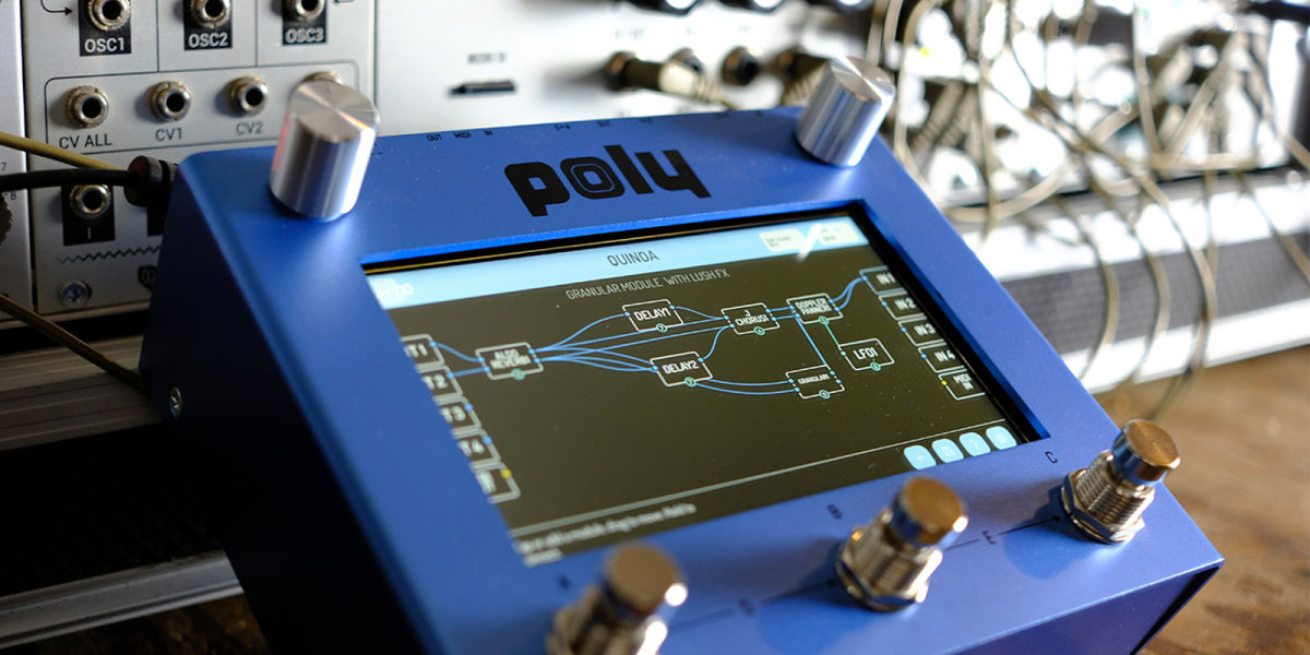 Poly Effects Releases the Beebo Multi-Modulation Pedal