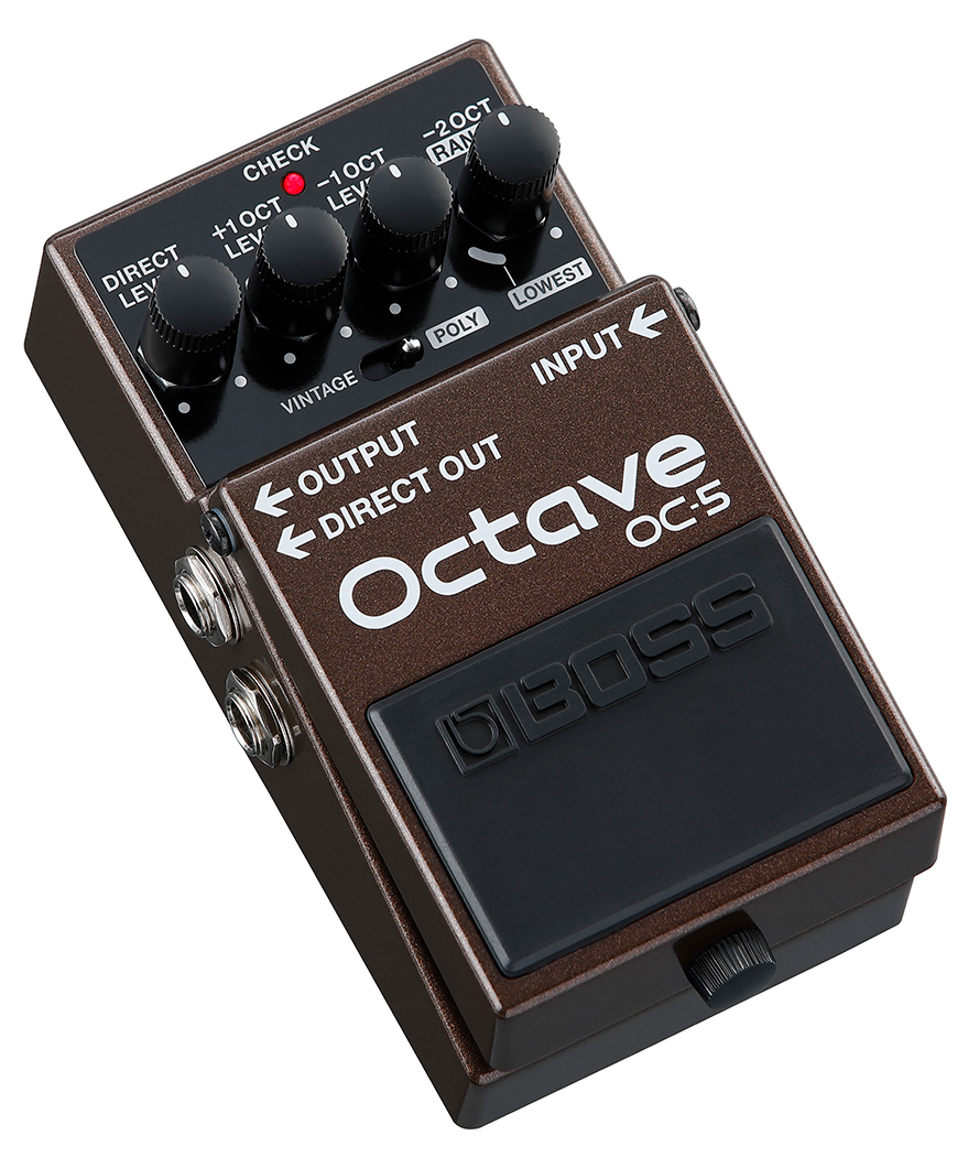 Boss Unveils the “New Standard” in Octave Stompboxes