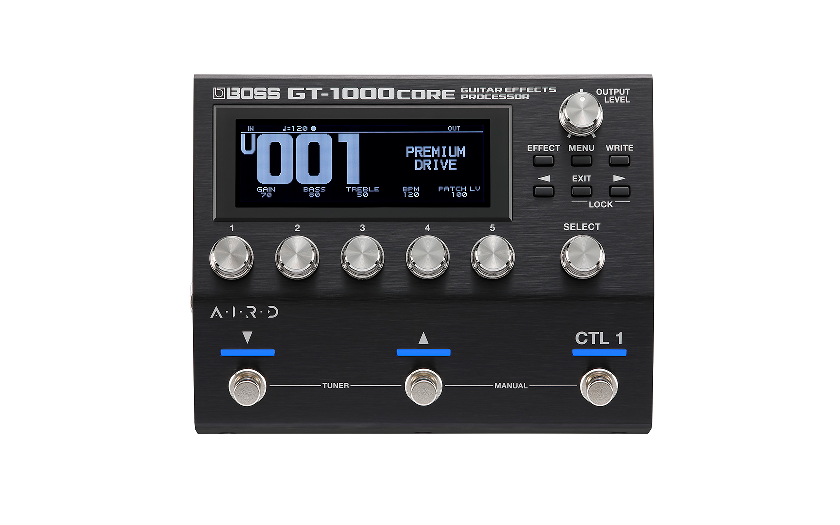 Boss Debuts the GT-1000CORE, RC-500, and RC-5
