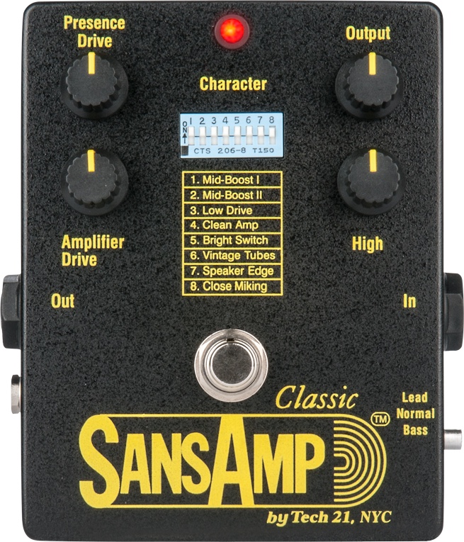 Tech 21 Reinstates the SansAmp Classic