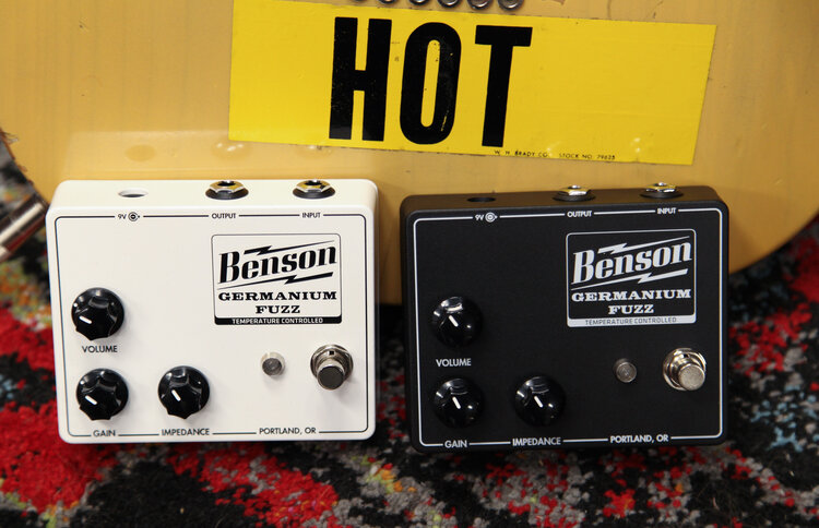 Benson Amps Introduces the Thermally-Biased Germanium Fuzz