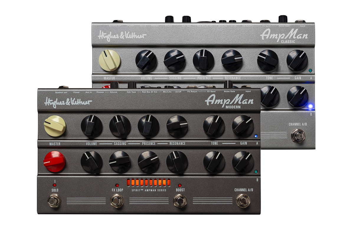 Hughes & Kettner Debuts the AmpMan Compact Pedal Amp Series